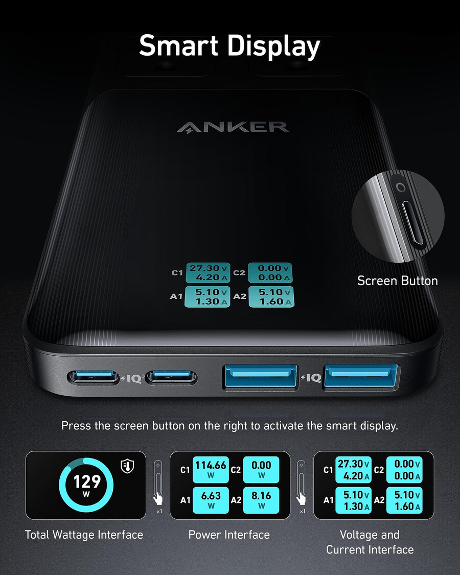 anker prime 6-in-1 charging station 140w
