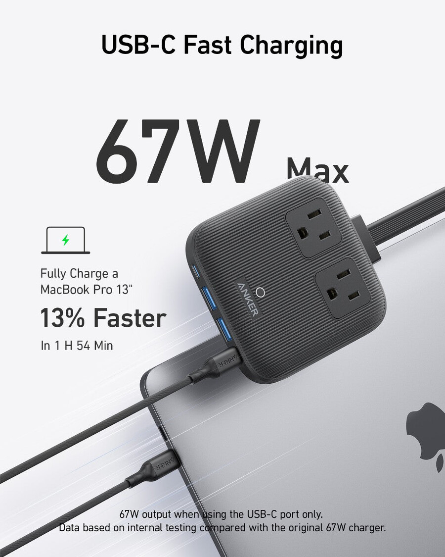 anker nano charging station 6-in-1 67w