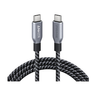 anker prime charging station 8-in-1 240w e anker prime usb-c to usb-c cable 240w upcycled-braided