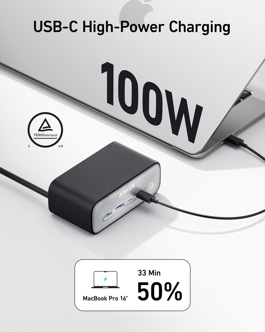 anker charging station 7-in-1 100w