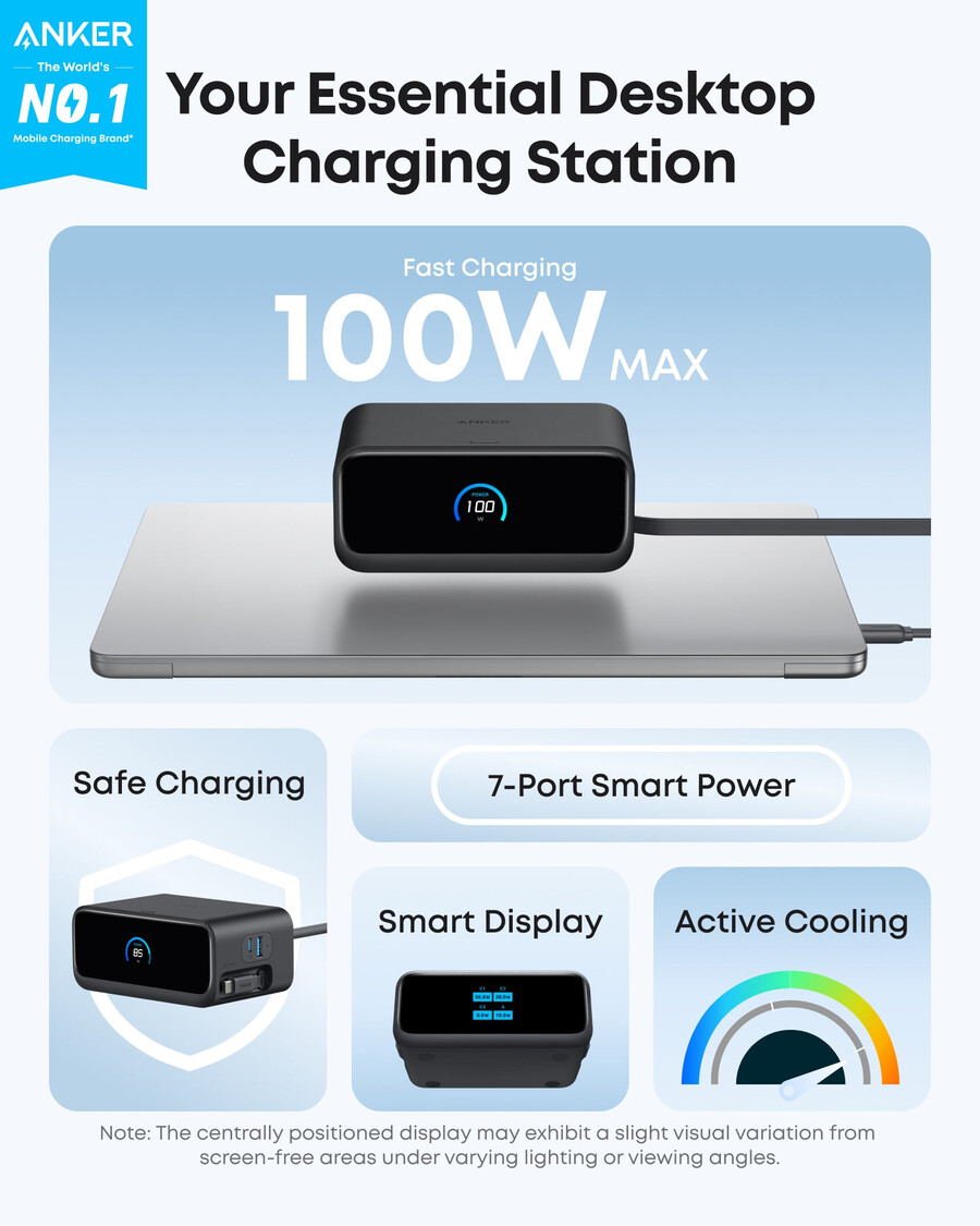 anker nano charging station 7-in-1 100w