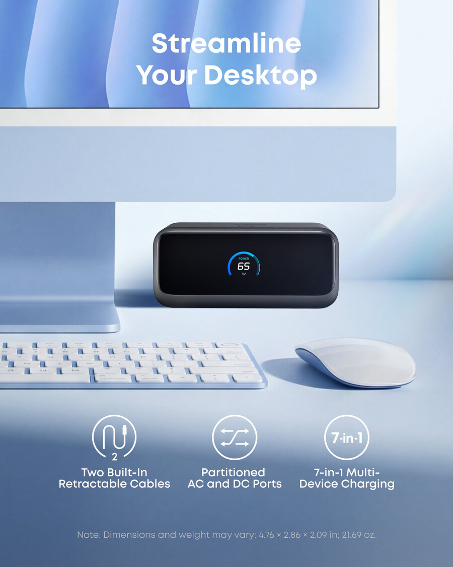 anker nano charging station 7-in-1 100w