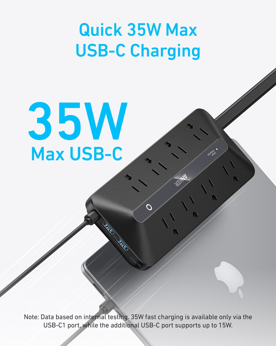 anker usb power strip 12-in-1 35w