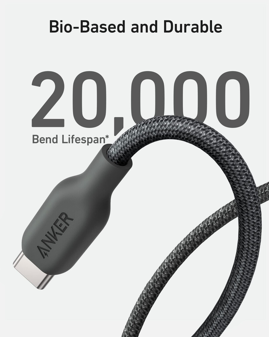anker 543 usb c to usb c cable 240w 10 ft
