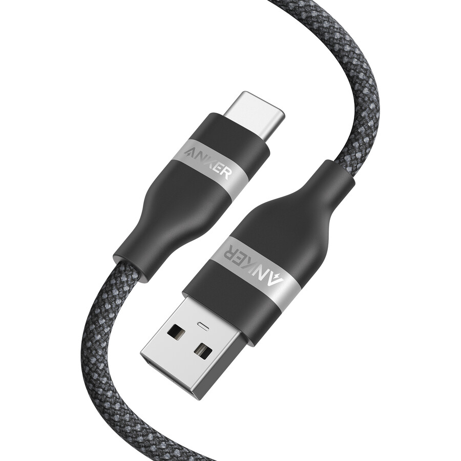 anker usb-a to usb-c cable 3 ft6 ft upcycled-braided
