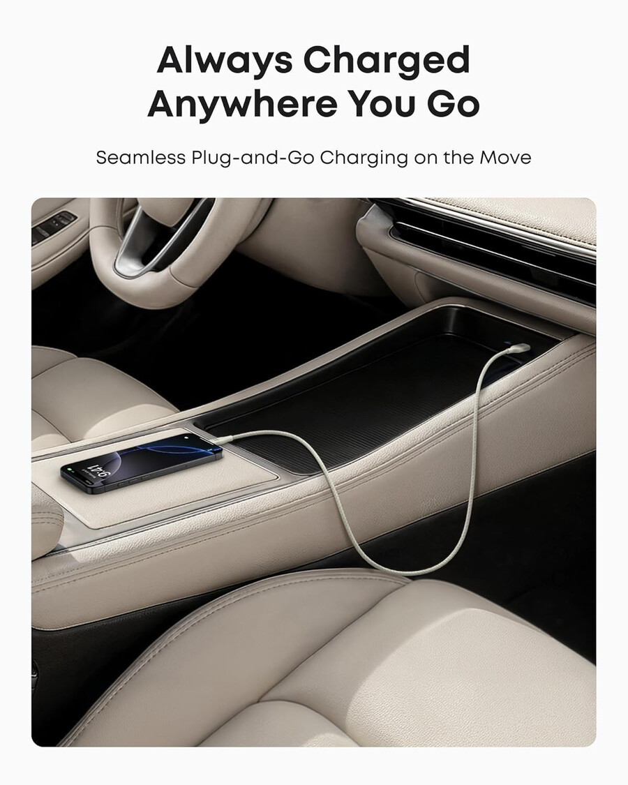 anker usb-a to usb-c cable 3 ft upcycled-braided 2 pack