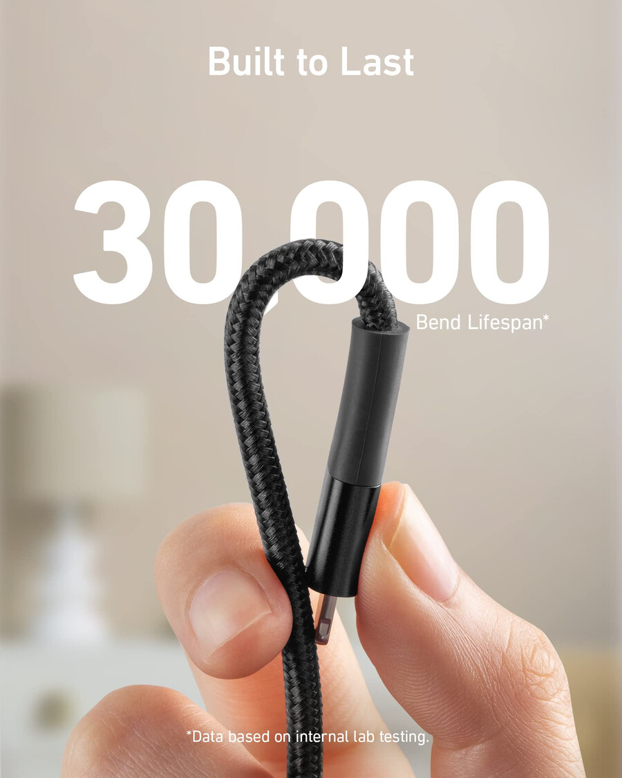 anker 551 usb-a to lightning cable 3 ft 6 ft 10 ft