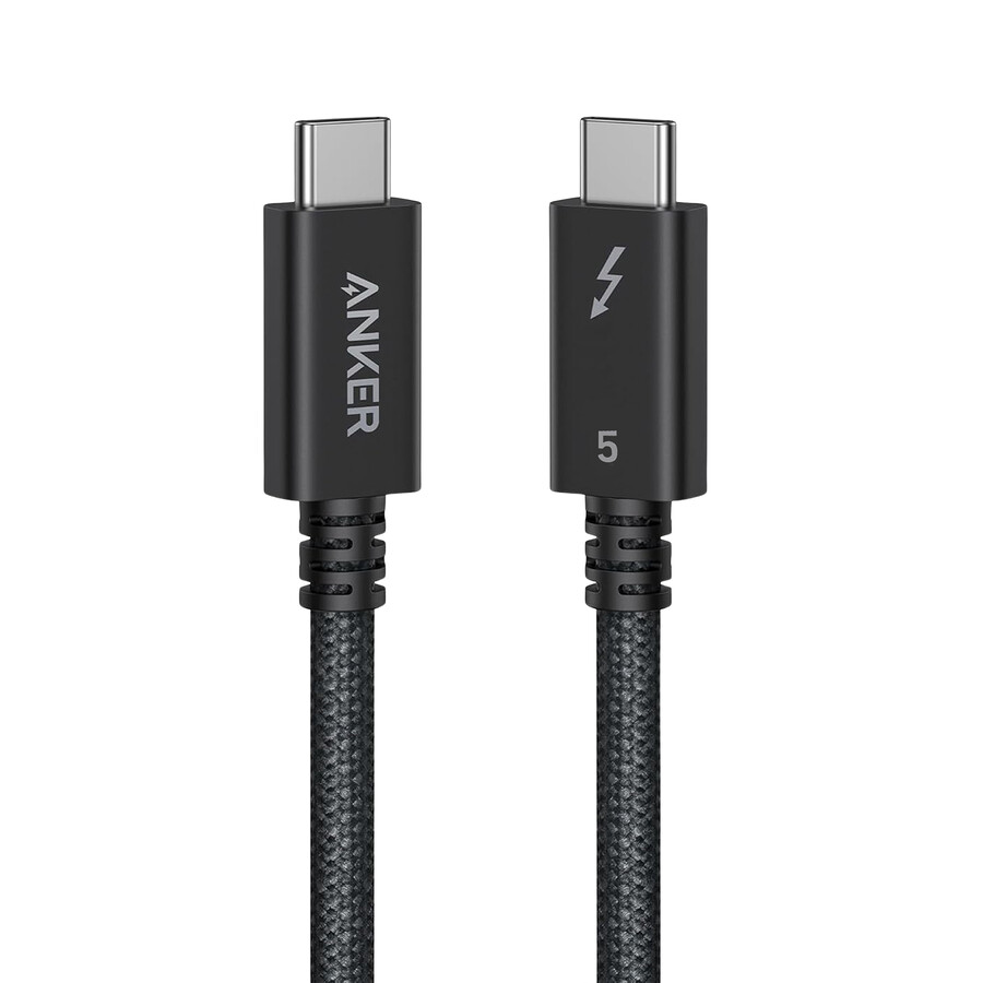 anker prime thunderbolt 5 cable 3.3 ft1.7 ft 80gbps 240w