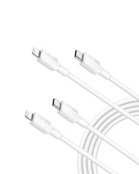 anker 310 usb c to lightning cable 6 ft 2pack