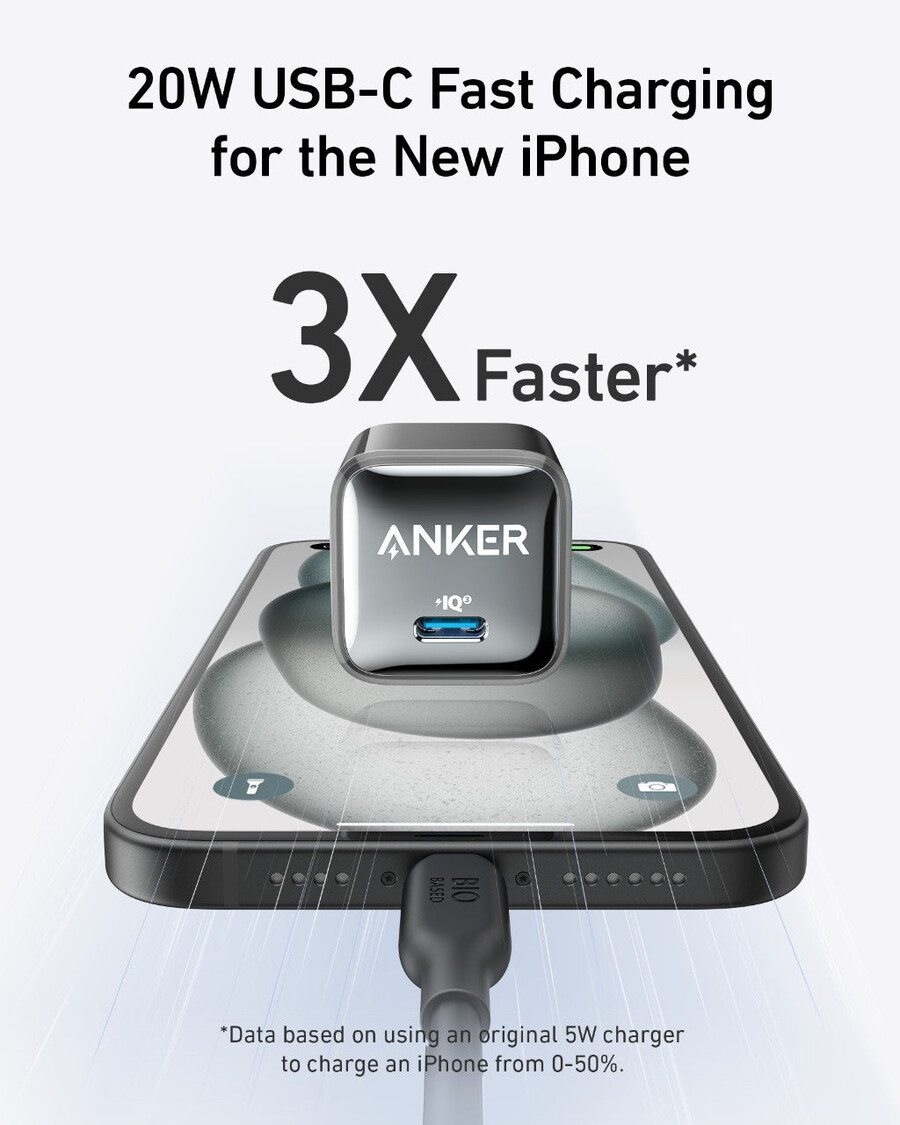 anker nano pro charger 20w 2-pack