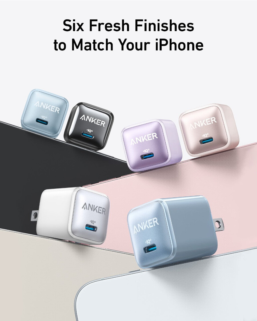 anker nano pro charger 20w 2-pack
