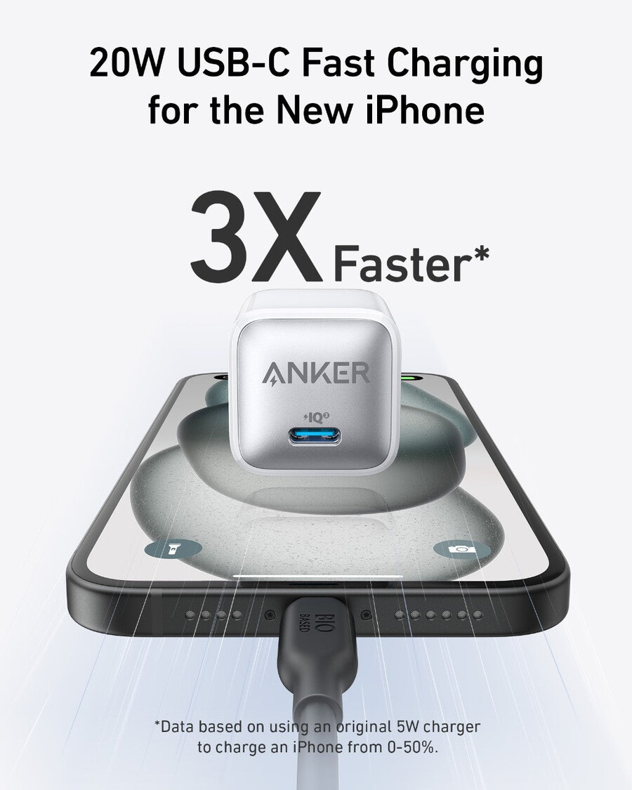 anker nano pro charger 20w 2-pack