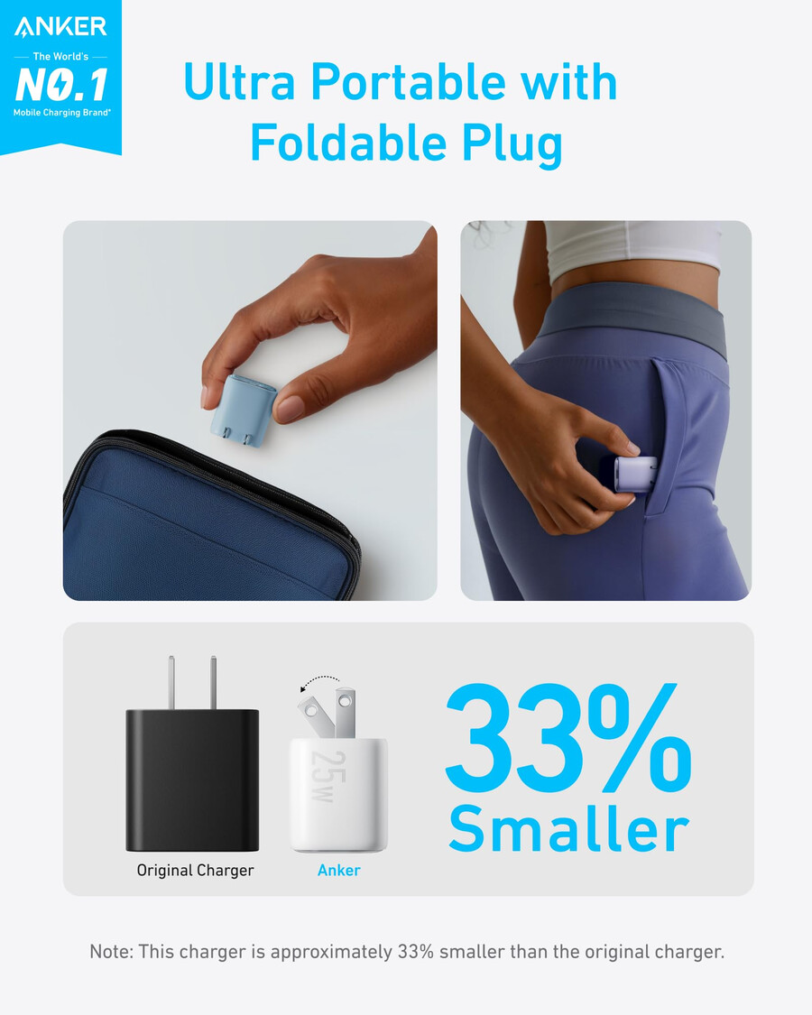 anker charger 25w compact