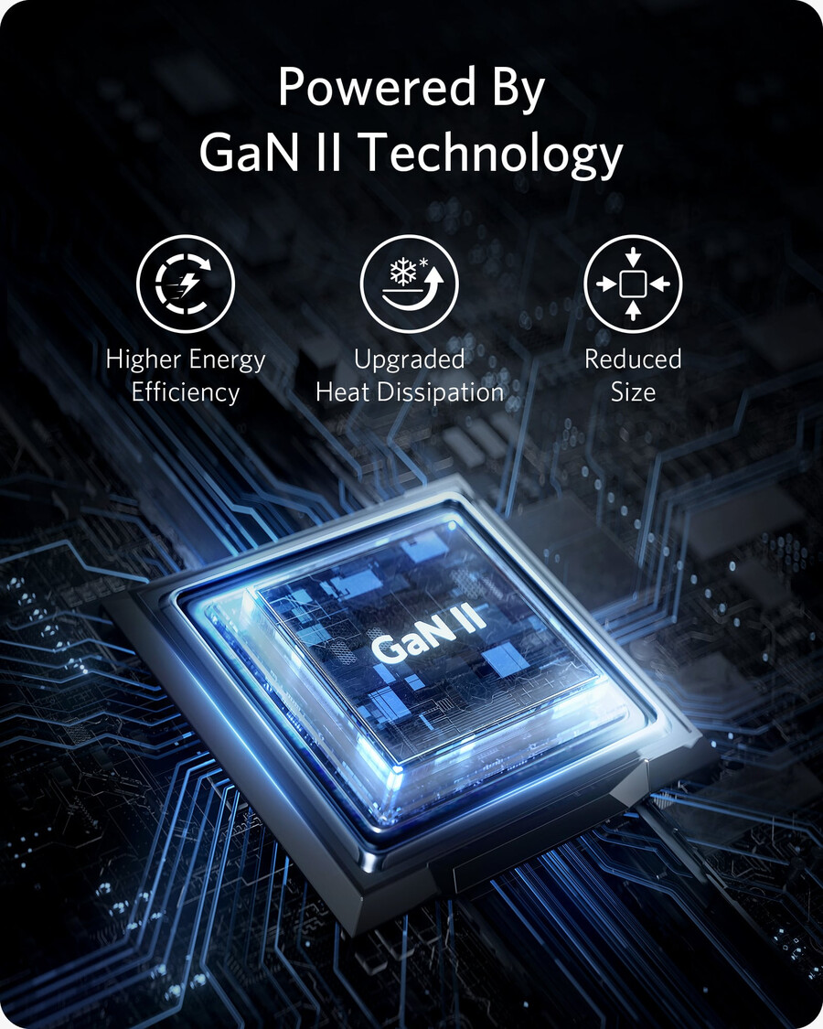 anker 715 charger nano ii 65w 2-pack