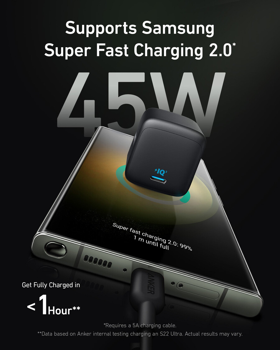 anker 313 charger ace 45w