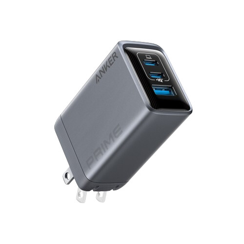 anker prime charger 100w 3 ports gan