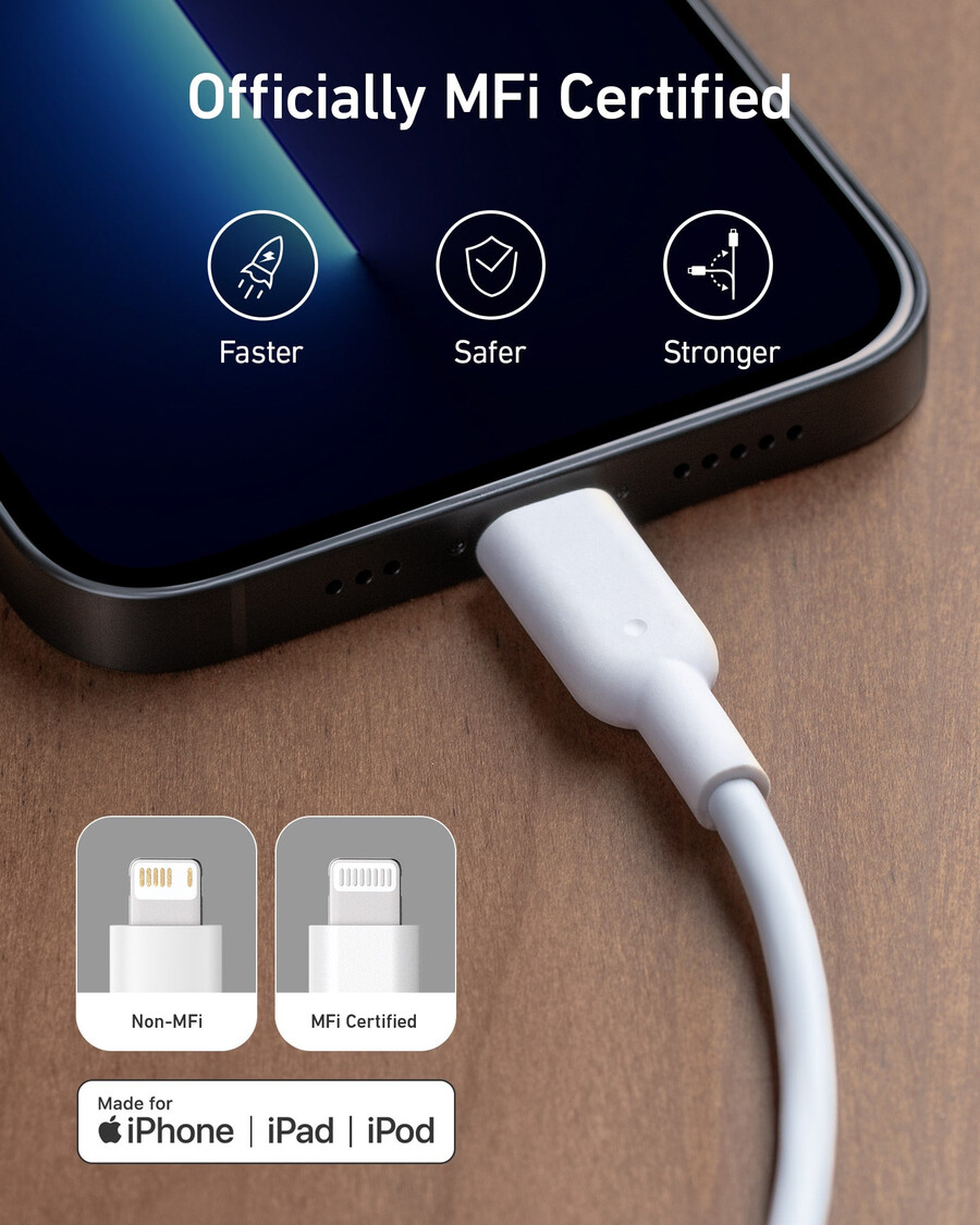 anker 511 charger nano with usb-c to lightning cable