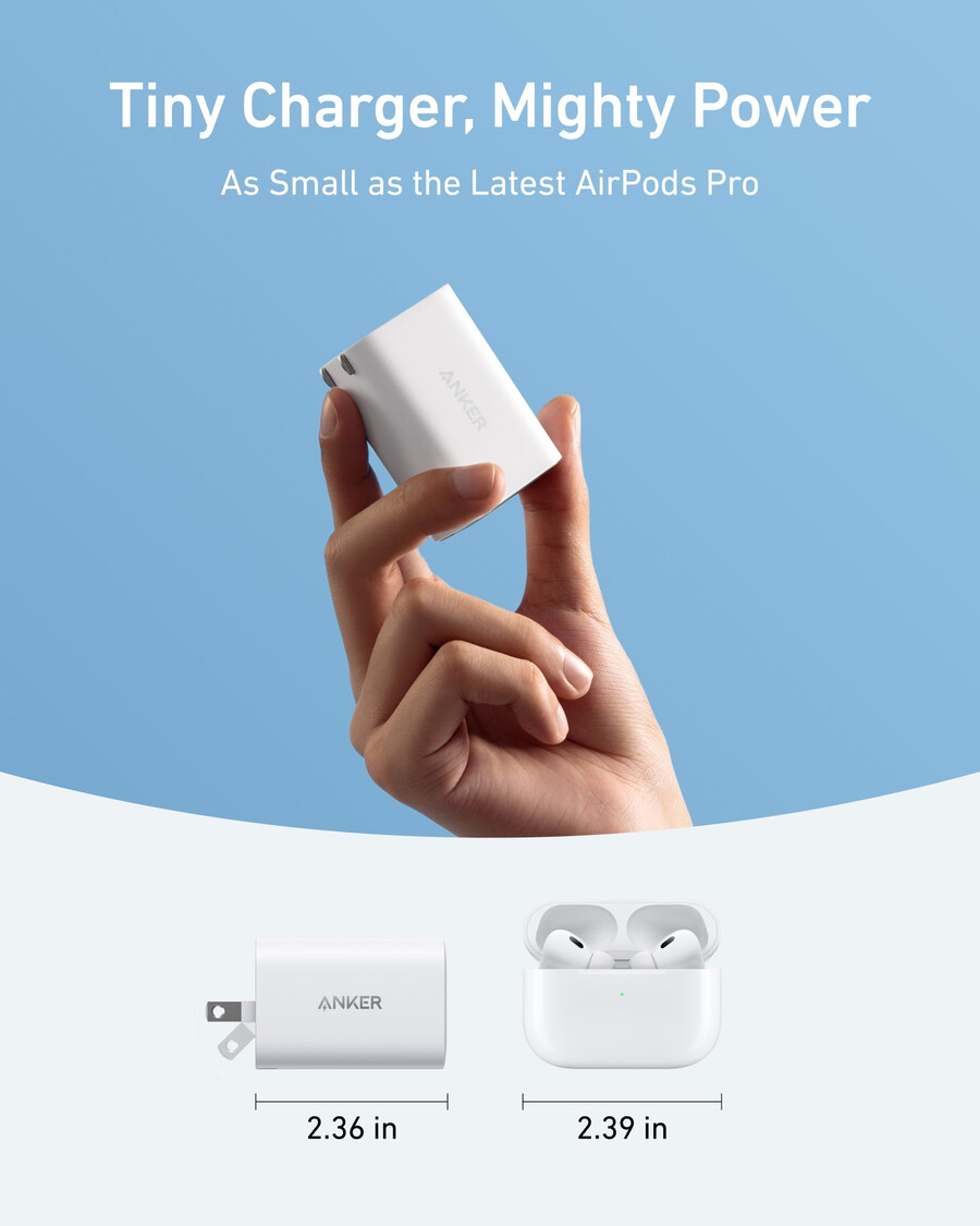 anker nano charger 100w with usb-c cable