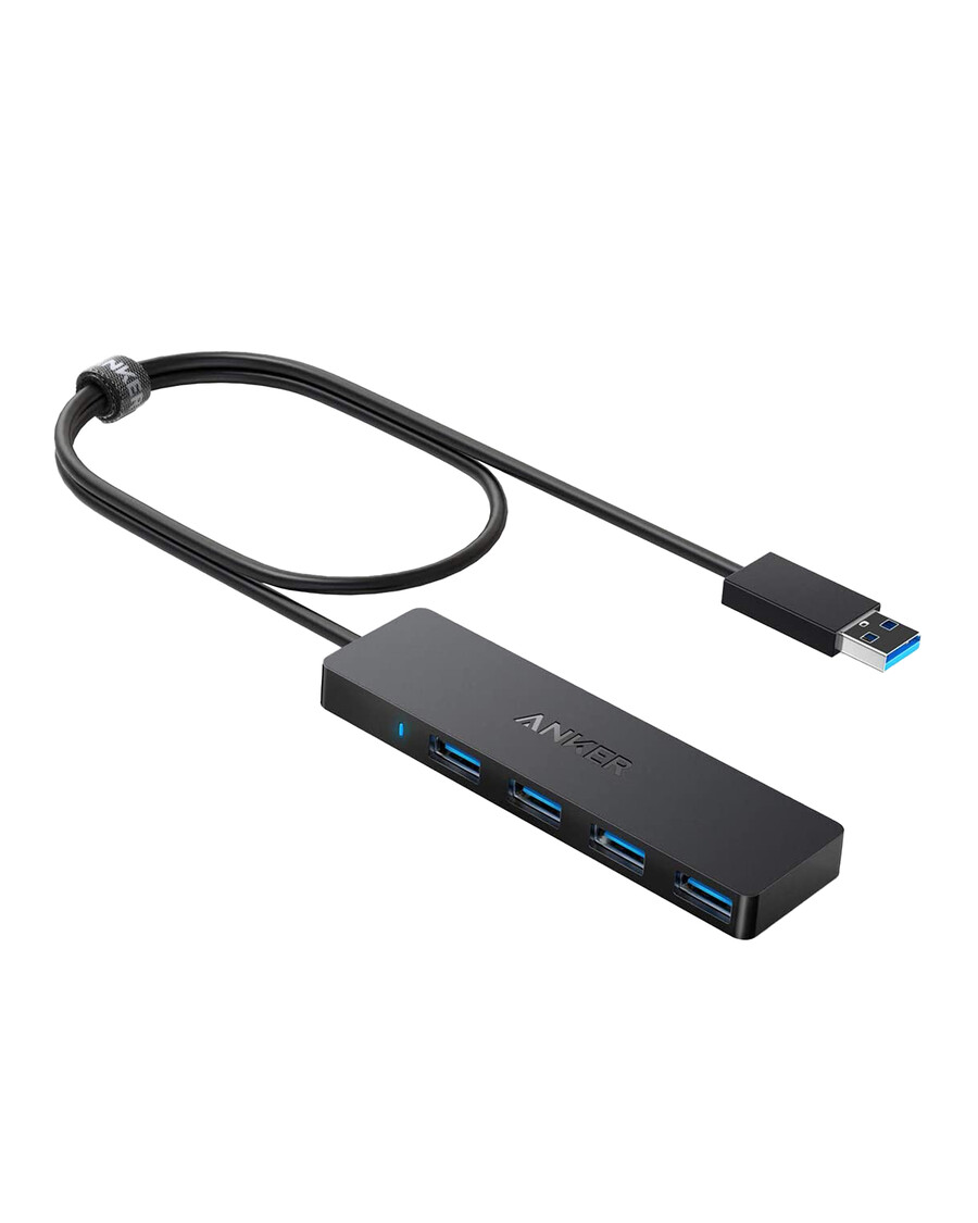 anker ultra slim 4-port usb 3.0 data hub