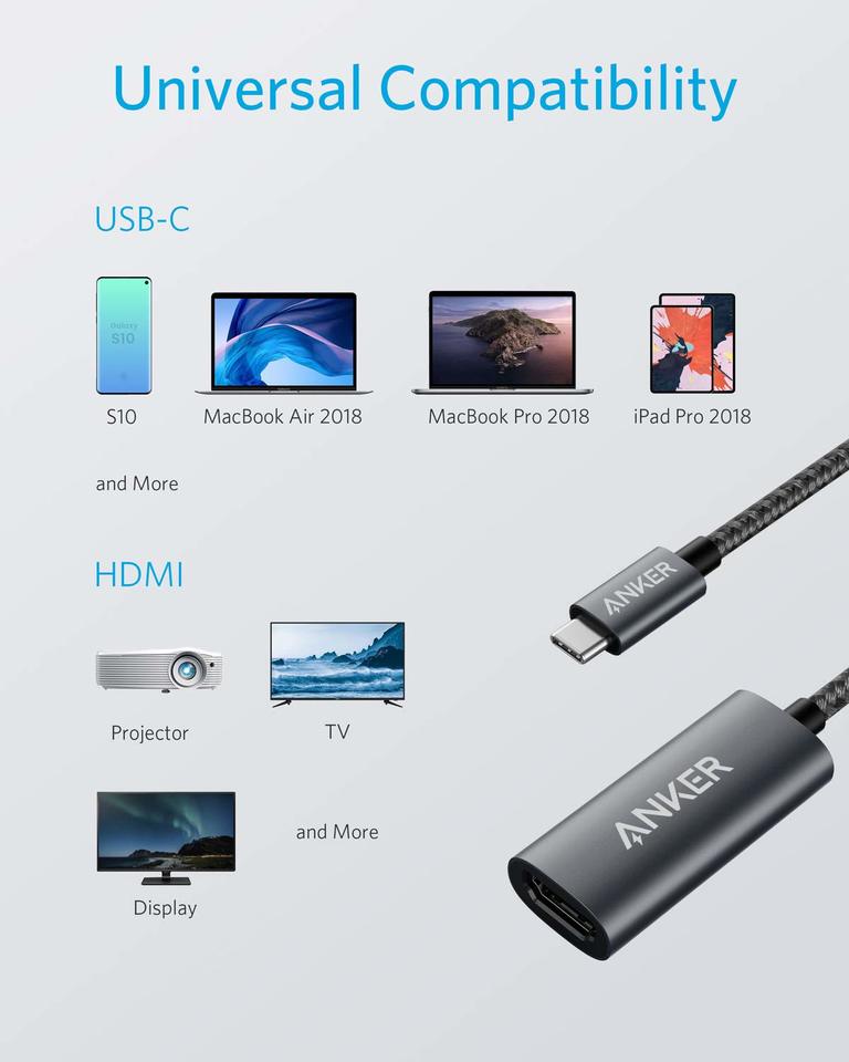 anker 310 usb-c adapter 4k hdmi