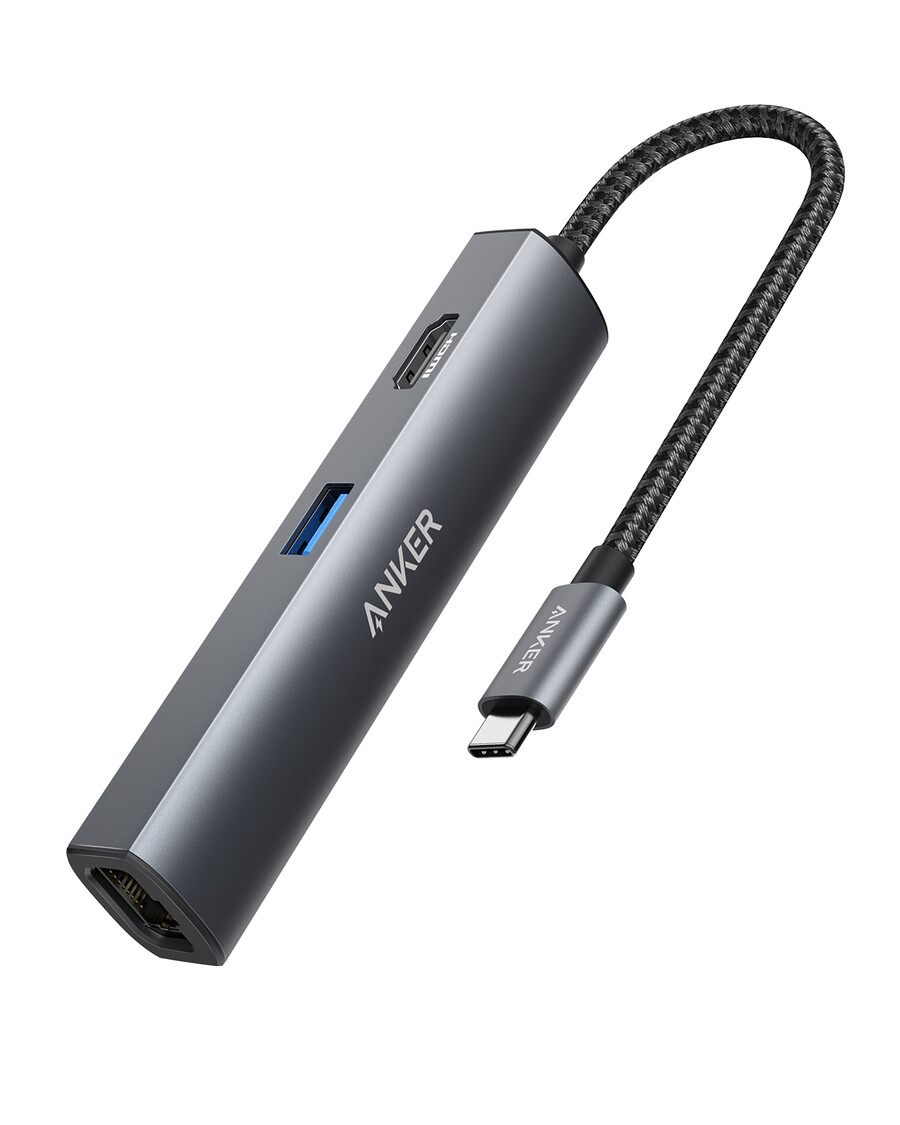 anker 533 usb-c hub 5-in-1 slim