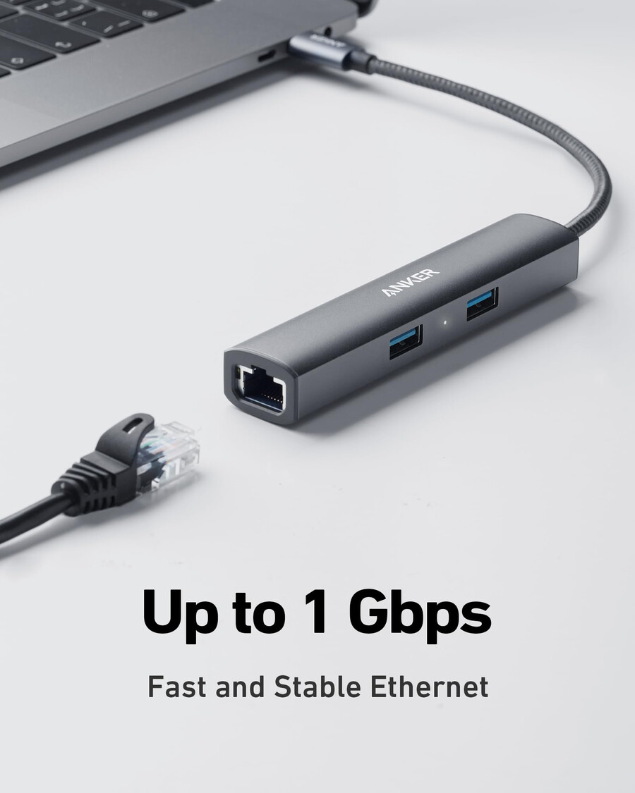 anker 533 usb-c hub 5-in-1 slim