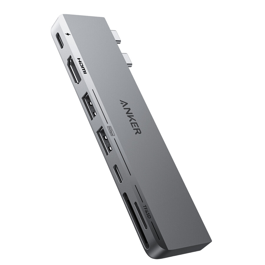 anker 547 usb-c hub 7-in-2 para macbook