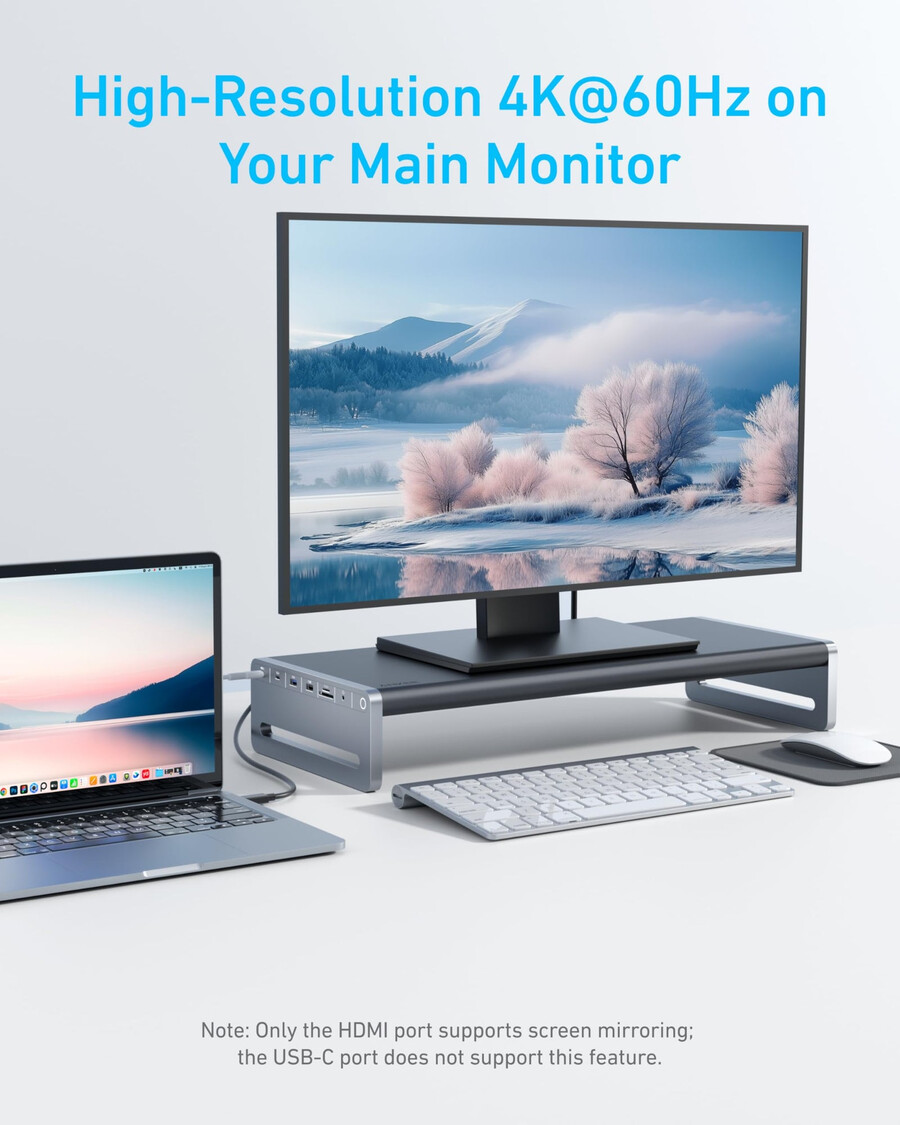 anker usb-c hub 10-in-1 monitor stand