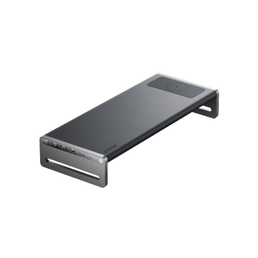 anker 675 usb-c docking station 12-in-1 monitor stand wireless