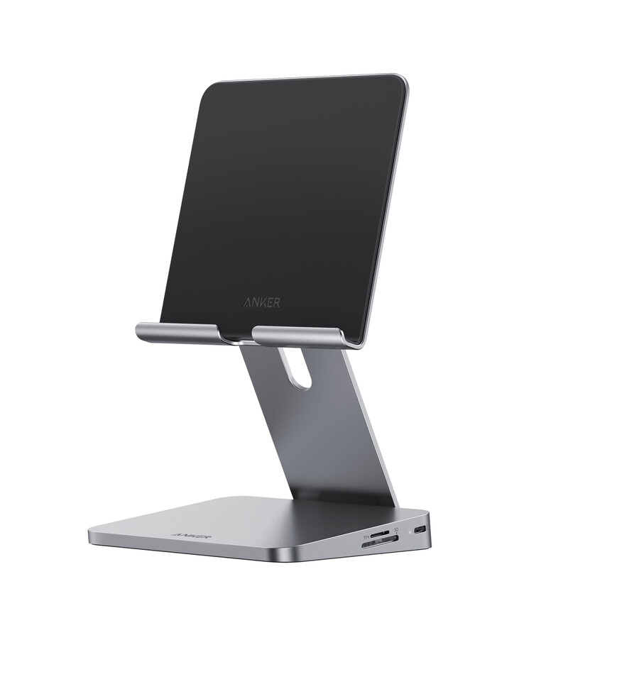 anker 551 usb-c hub 8-in-1 tablet stand