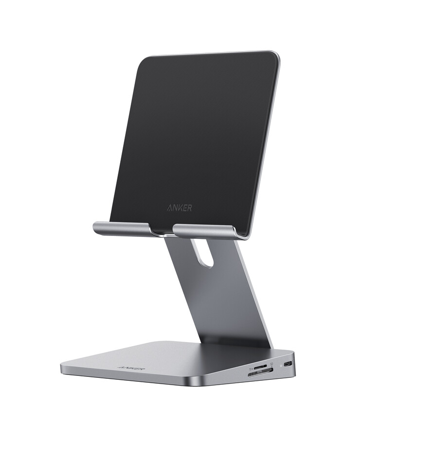 anker 551 usb-c hub 8-in-1 tablet stand