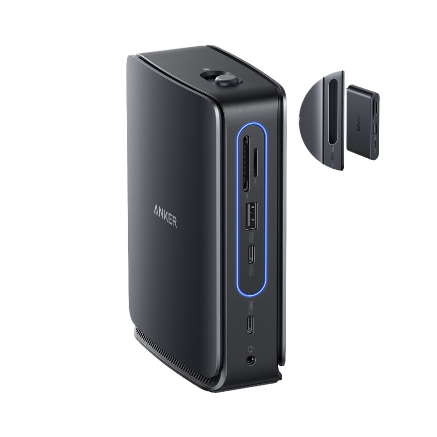 anker nano docking station 13-in-1 triple display built-in removable hub