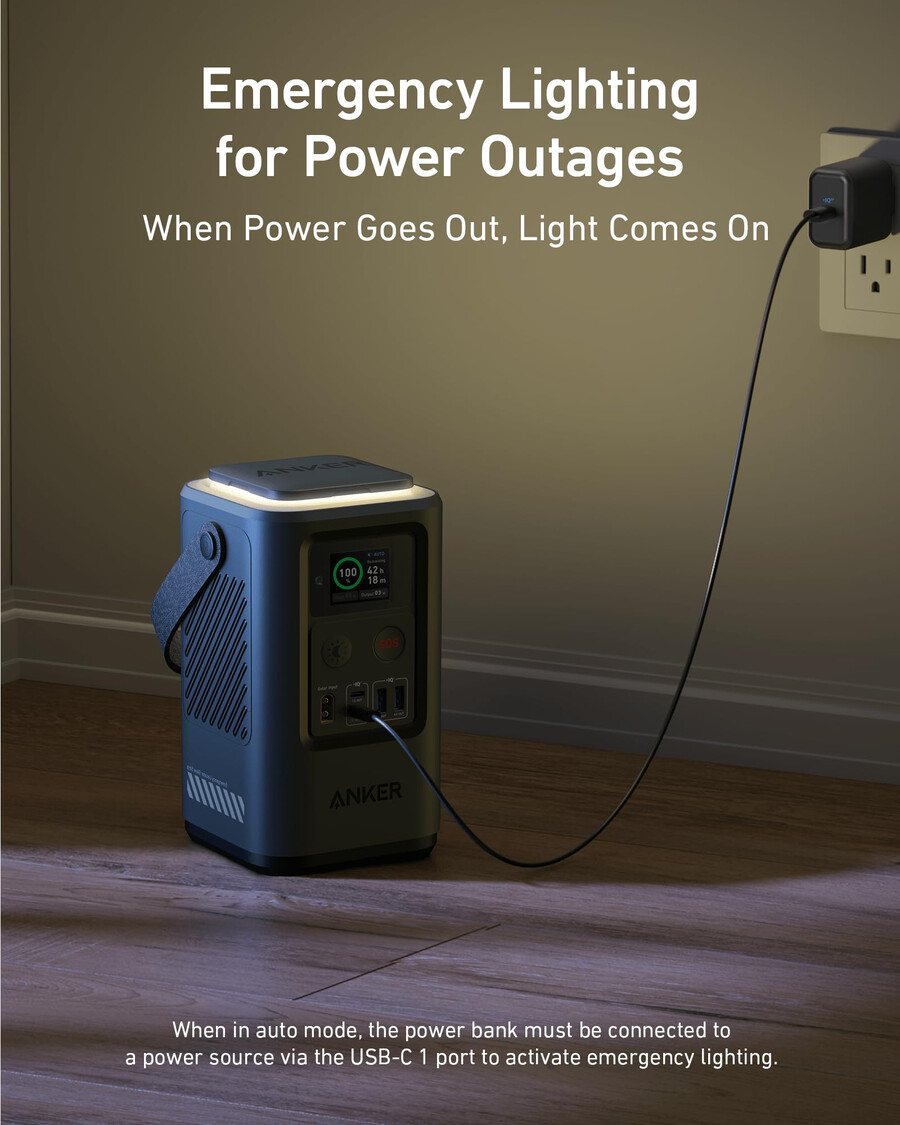 anker 548 power bank - the ultimate camping power bank com usb-c e 60000mah capacity