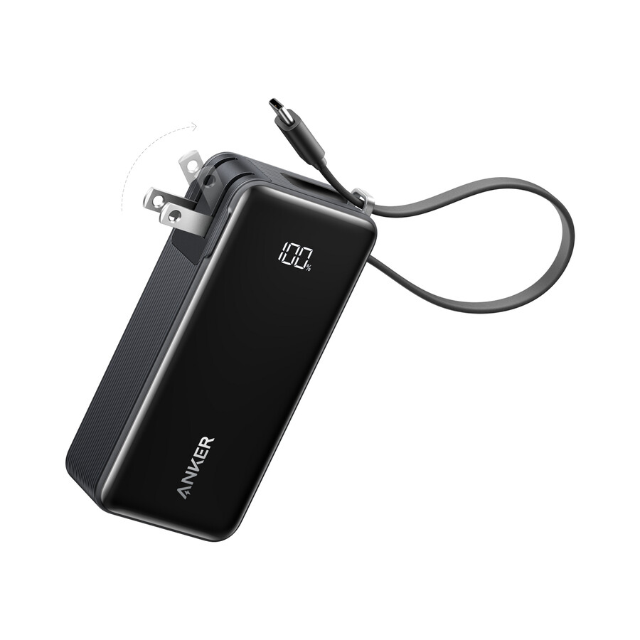 anker power bank 10k fusion built-in cable