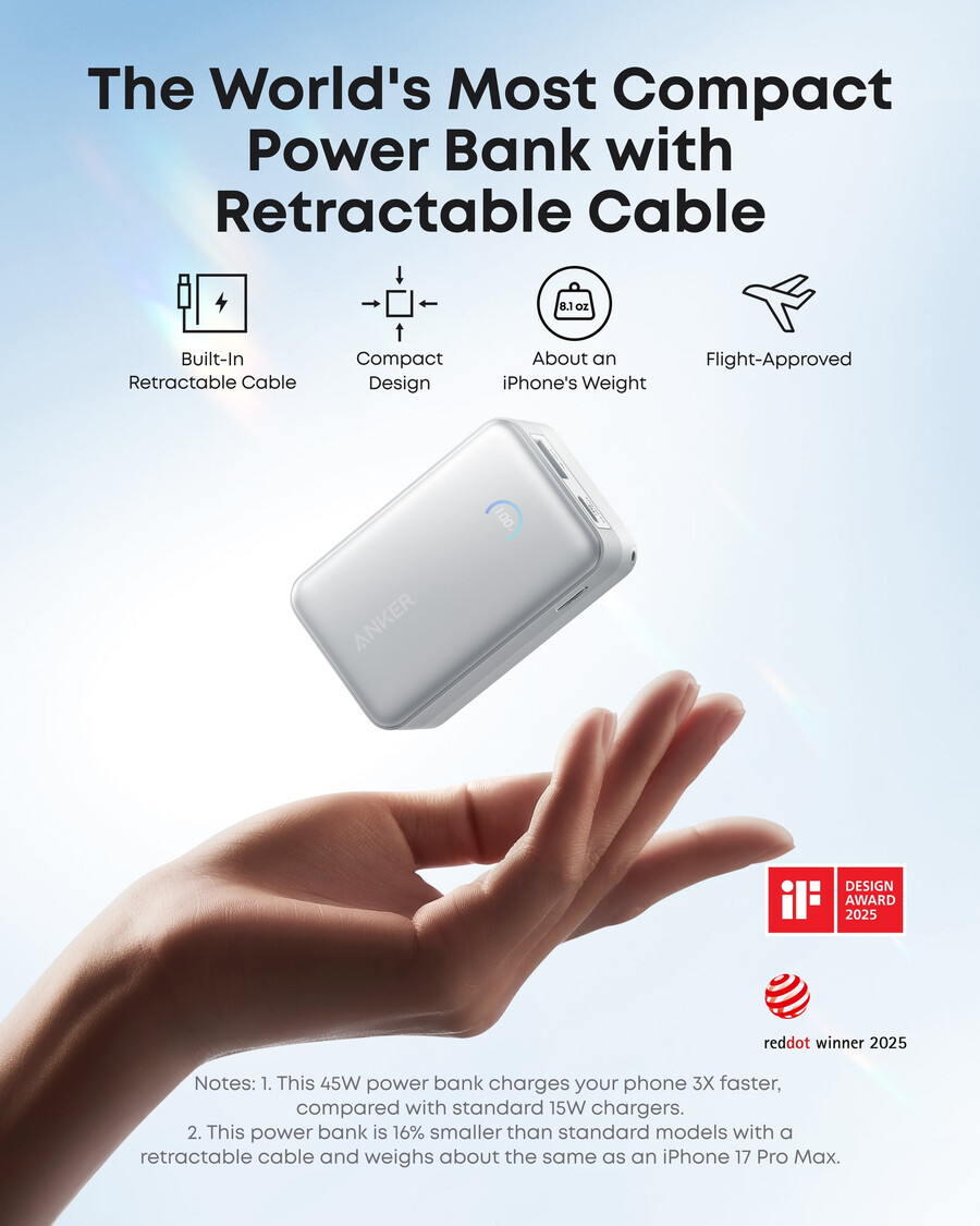 anker nano usb-c fast charger 45w