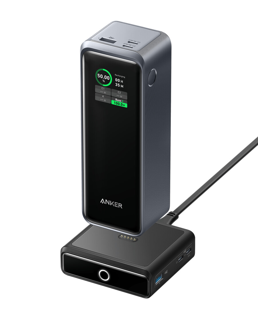 anker prime 27650mah power bank 250w e 100w charging base