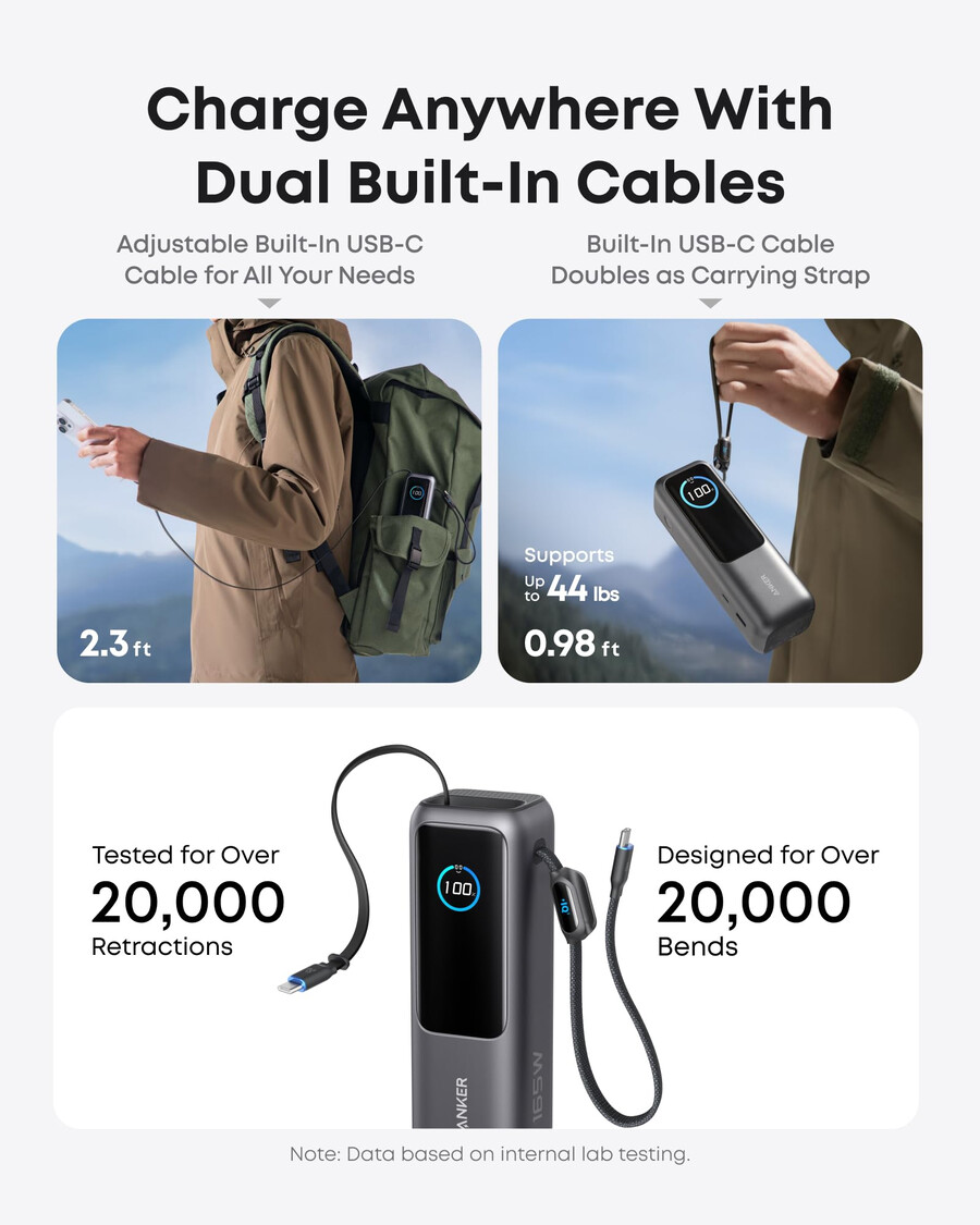 anker laptop power bank and anker laptop charger