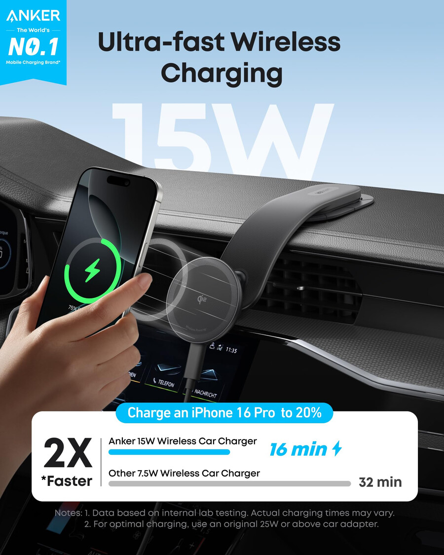 anker maggo wireless charging station e anker nano wireless car charger