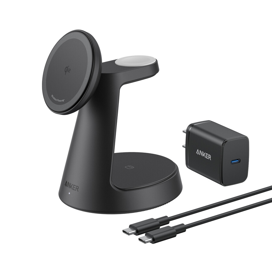 anker maggo wireless charging station 3-in-1 dock stand