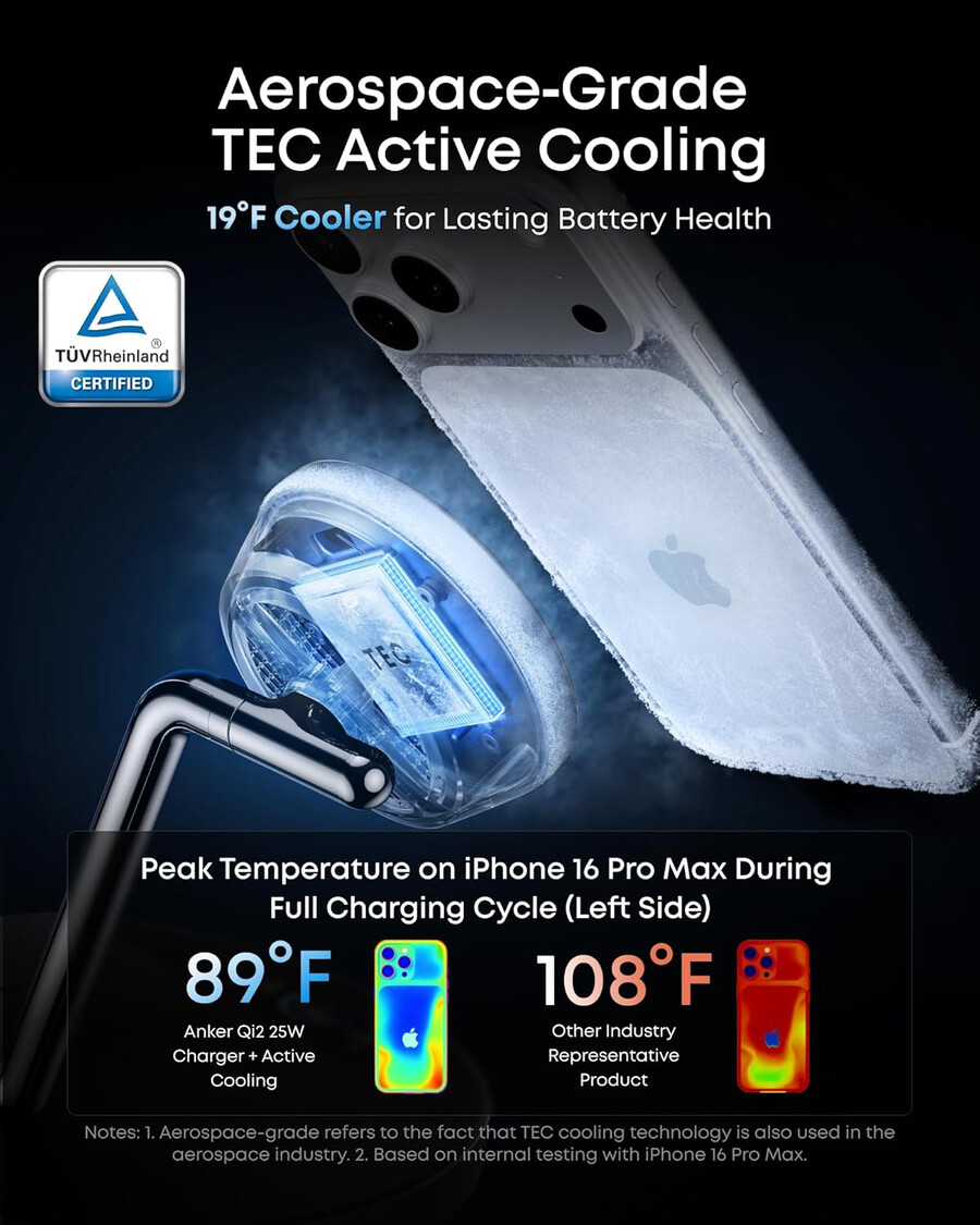 anker prime wireless charging station 3-in-1 maggo aircool dock stand
